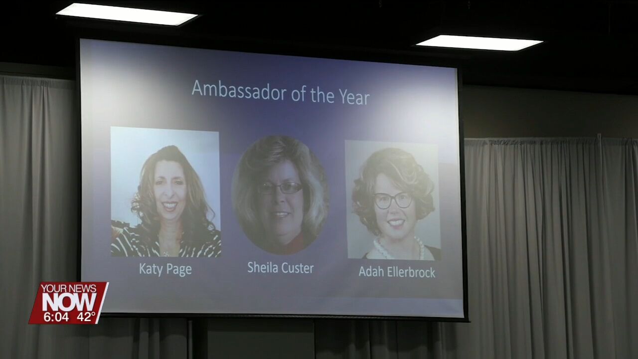 LimaAllen County Chamber of Commerce awards Ambassador of the Year